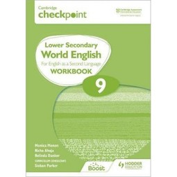 Cambridge Checkpoint Lower Secondary World English Workbook 9